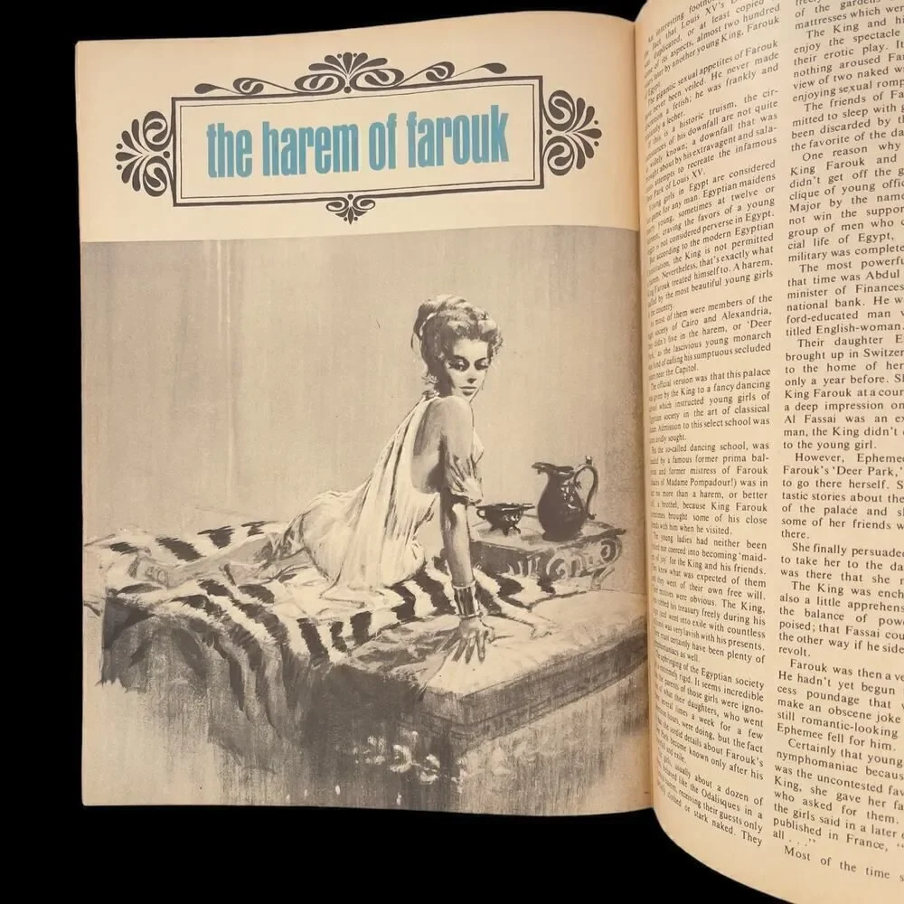 May 1967 Cavalcade Magazine Mamie Van Doren Stephanie Powers Vintage Pinups Nude